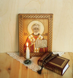 Святитель Николай Чудотворец, икона (101)