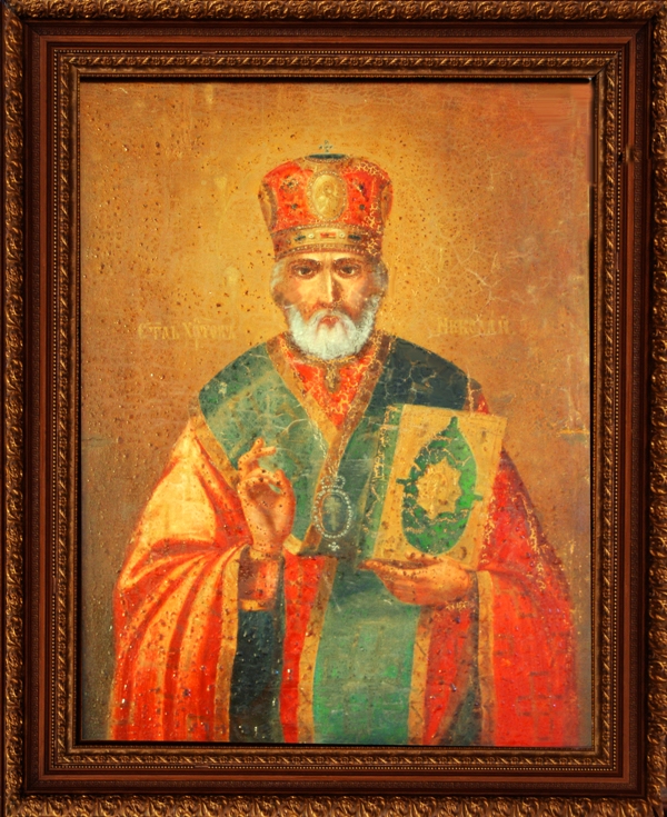 Почитаемая икона Святителя Николая Мирликийского в РДМ в Иерусалиме