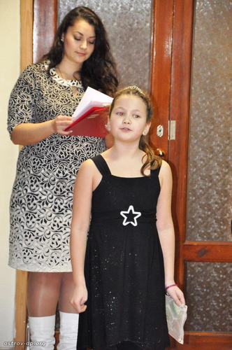 Рождественский утренник, выступление детей